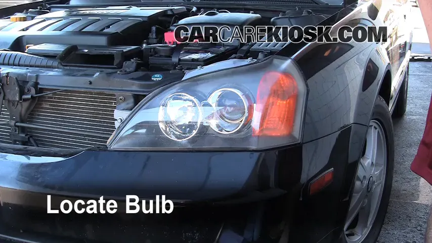 2004 Suzuki Verona LX 2.5L 6 Cyl. Lights Highbeam (replace bulb)